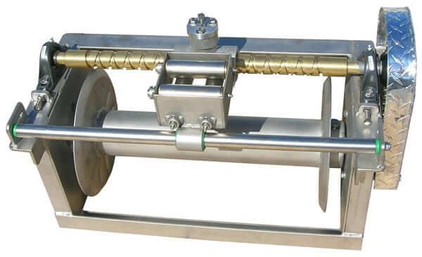 a top view of a cci csg winch