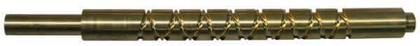 side view of a gold coloured hal 1200 levelwind bar