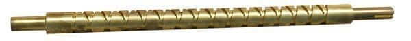 side view of a gold coloured cci csg levelwind bar