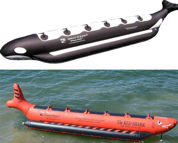 recreational banana watersleds>