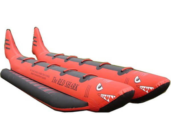 10 seat red shark watersled>