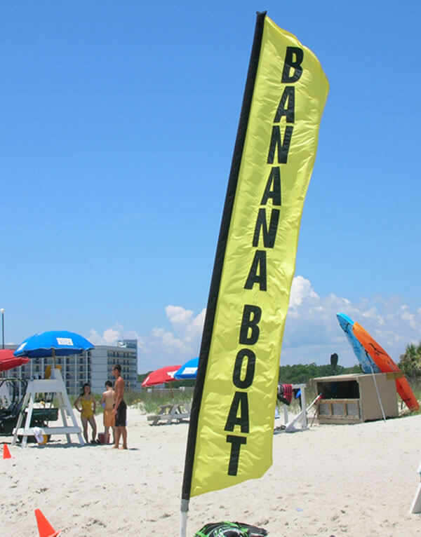 banana boat sign >